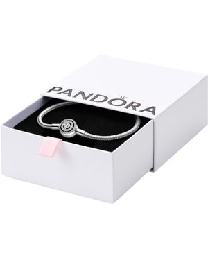 PANDORA Armband Timeless "schlangenarmband" Silber - Zwart