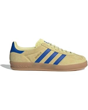adidas Gazelle Indoor JH5406 Powder Yellow - Blu