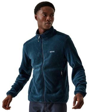 Regatta S Lakara Full Zip Fluffy Fleece Jacket Pile con Cerniera Intera - Blu