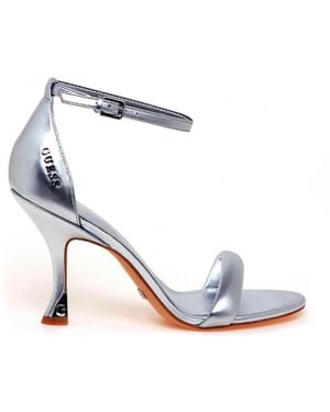 Guess , Flpkab, Modieuze Pumps, Zilver, 37 Eu - Blauw