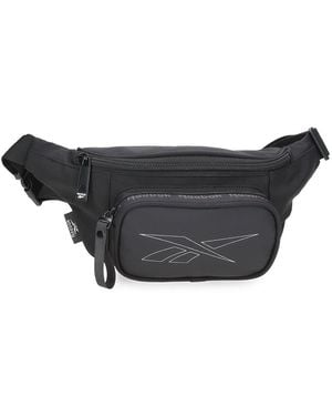 Reebok Columbus Shoulder Bag Small Black 15x19.5x6cm Polyester By Joumma Bags