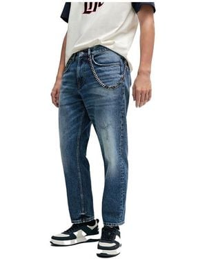 HUGO 340 Jeans_trousers - Blue