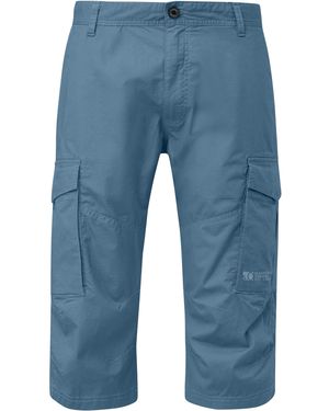 S.oliver Big Size 2148413 Cargo Bermuda - Blau