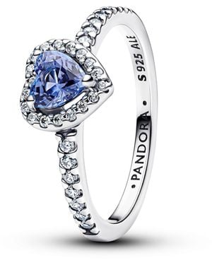 PANDORA Ring Sterling Silver 925 198421c05-54 54 - Blue