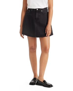 Levi's Mini Flounce Skirt Open Mind Black 28