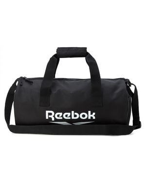 Reebok Lichtgewicht Mini Reistas En Gym Bag - Kleine Weekender Carry On Duffle Tassen Voor Nen En - Zwart