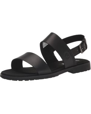 Timberland Chicago Riverside Multi Straps Black 7.5 B - Schwarz