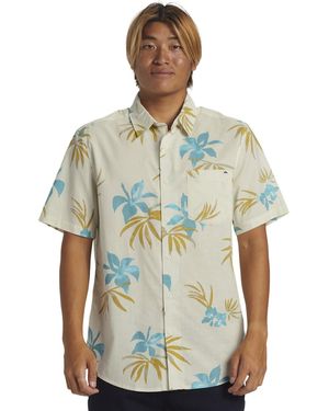 Quiksilver Short Sleeve Shirt For - Short Sleeve Shirt - Green