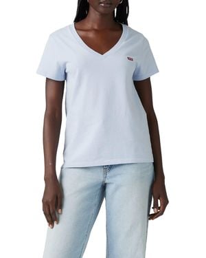 Levi's Perfect Vneck T-Shirt - Bianco