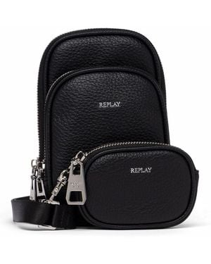 Replay Fw3635 Shoulder Bag - Black