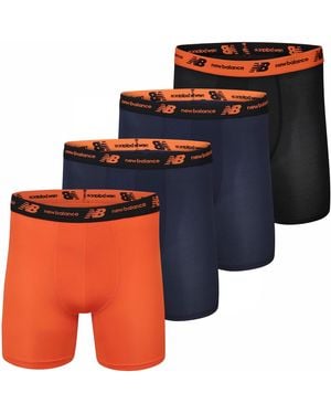 New Balance Calzoncillos Boxers de Malla 12,7 cm con intervención - Azul