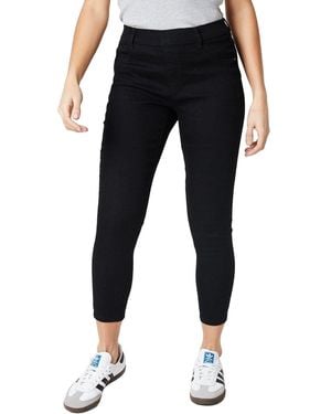 Dorothy Perkins Petite Skinny Ankle Grazer Jeggings - Black