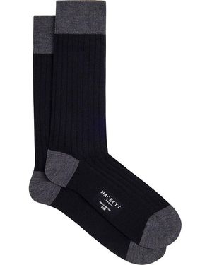 Hackett Merino Socks - Blue
