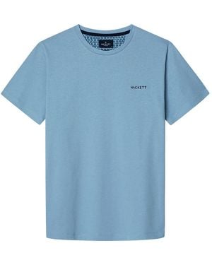 Hackett Swim Trim Arch Tee T-shirt - Blue