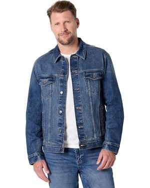 Amazon Essentials Low-stretch Regular-fit Denim Jacket - Blue