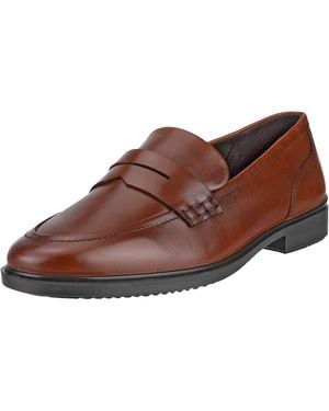 Ecco Dress Classic 15 Penny Loafer in Brown Lyst