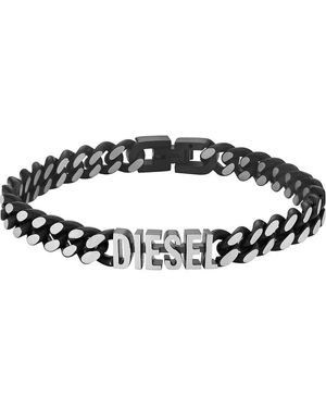 DIESEL Bracciale da uomo in acciaio inox - Multicolore