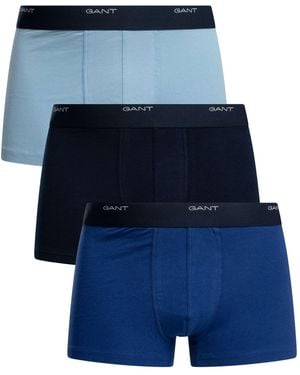 GANT CORE Trunk 3-Pack Unterwäsche - Blau
