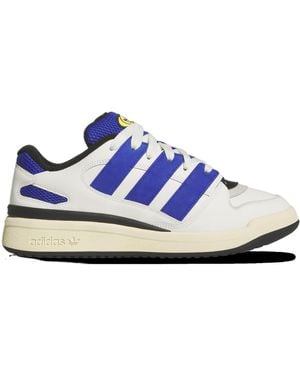 adidas Forum 2000 - Men's (ji3276, Off White/semi Lucid Blue/easy Yellow), Off White/semi Lucid Blue/easy Yellow, 7.5 Uk