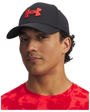 Under Armour Blitzing Cap Stretch Fit, - Blue