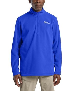 Jack Wolfskin Taunus HZ M Pullover - Blau