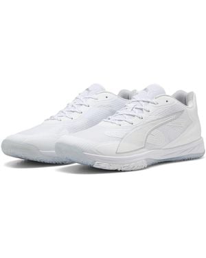 PUMA Accelerate Turbo 4 Indoor Court Shoe - White