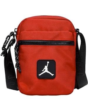 Nike JAM RISE CROSS BODY BAG - Rot