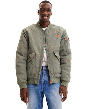 Desigual CHAQ_Bomber - Verde