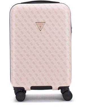 Guess Valise Jesco 18 in 8-Wheeler Rose Water Logo