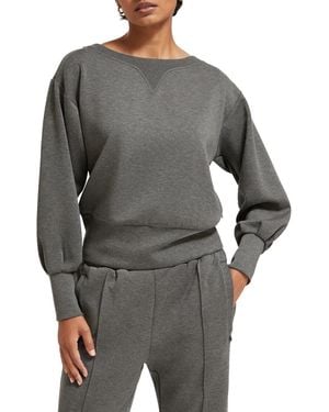 Scotch & Soda Boatneck Sweatshirt - Grey