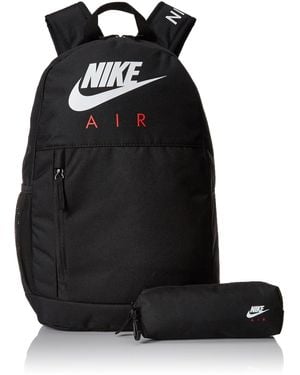 Nike Y Nk Elmntl Bkpk - Smu Sp23, Black/black/(university Red), One Size