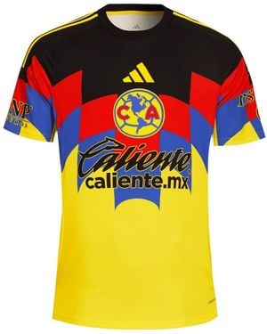 adidas Club America Home Stadium Soccer Jersey 25/26 - Black