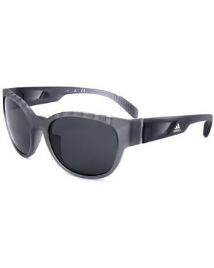 adidas Sport Sp0009 20a Grey 55/19/135 Unisex Sunglasses - Black
