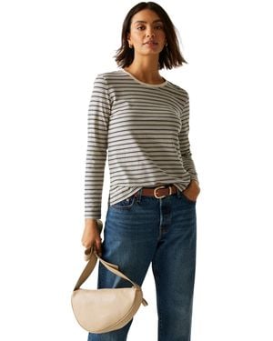 Regatta Shirt à ches Longues Federica pour - Gris
