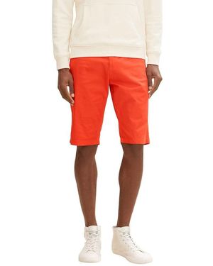Tom Tailor Basic Strickpullover mit V-Ausschnitt - Rot