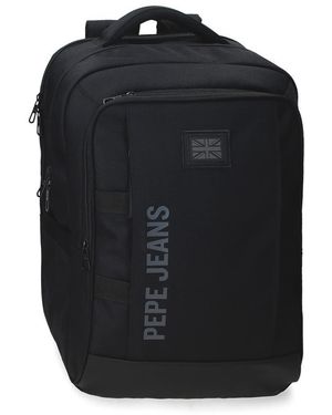 Pepe Jeans Matlock Rucksack für Laptop - Schwarz