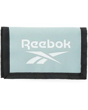 Reebok Boston Cartera con Monedero Azul 13x8x2,5 cms Poliéster by Joumma Bags