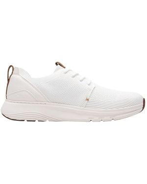 Clarks Motion Trek Mx White - Black