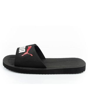 PUMA Adults' Purecat Slides - Black
