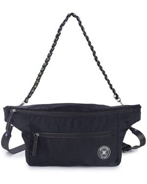 Munich Glanzende Fannypack Zwarte Tassen Voor - Blauw