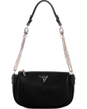Guess Fedora Shoulder Bag Black - Nero