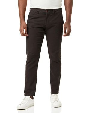 Hackett Texture Chino Pants - Schwarz