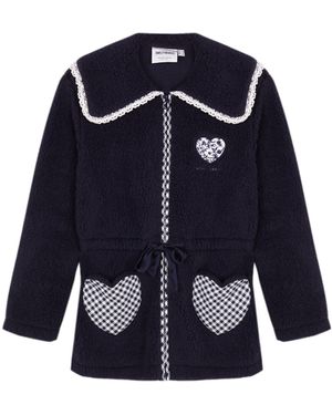 Women'secret Bata Midi Colección Multilicense Cottage Chaleco - Azul