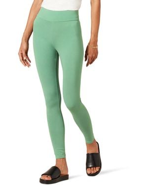 Amazon Essentials Leggings in Tessuto Ponte - Verde