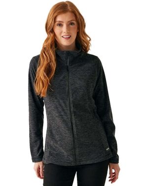 Regatta S Mayse Full Zip Fleece Jacket Pile con Cerniera Intera - Nero