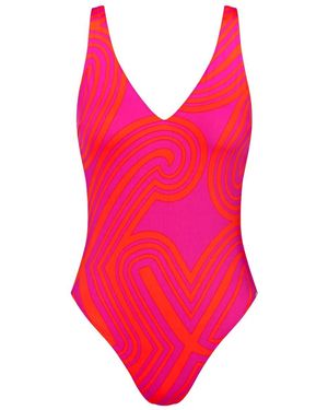 Triumph Flex Smart Summer Op 08 Pt One Piece Swimsuit - Red