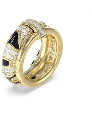 Guess Goldener 4 Love-Ring aus Edelstahl - Mettallic