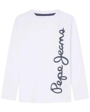 Pepe Jeans Waldo L/S - Bianco