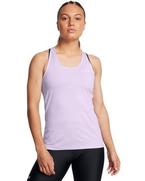 Under Armour Heatgear Racer Tank, - Black