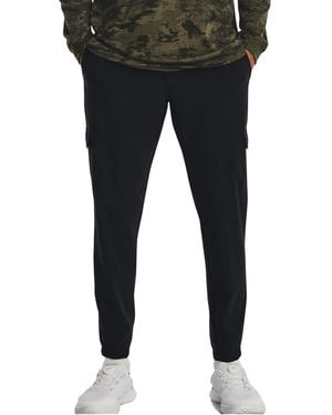 Under Armour S Stretch Woven Cargo Trousers Grey Xl - Black